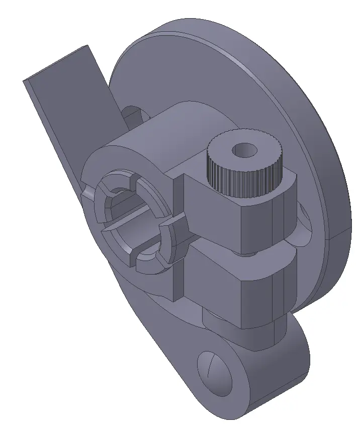 C12-14 Clamp | Belt spacing rod lock